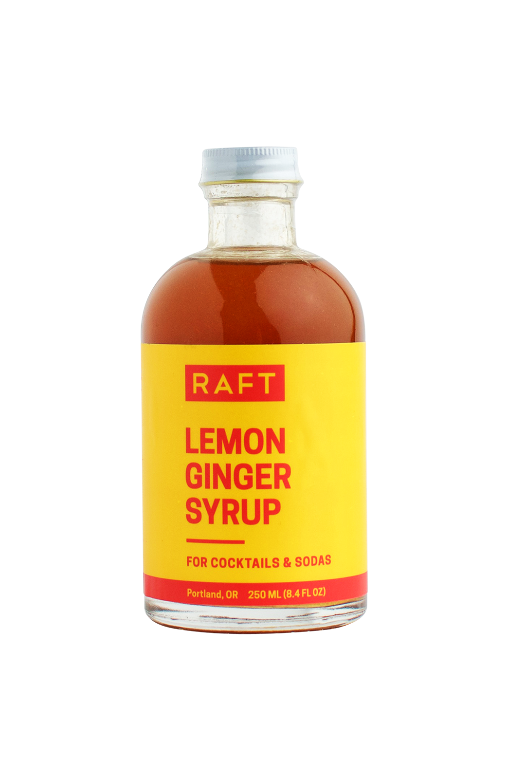 RAFT Lemon Ginger Syrup - Improper Goods, LLC