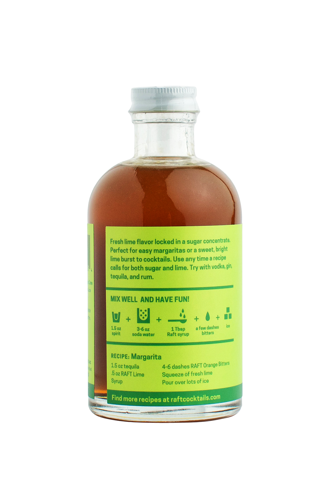 RAFT Lime Syrup - Improper Goods, LLC